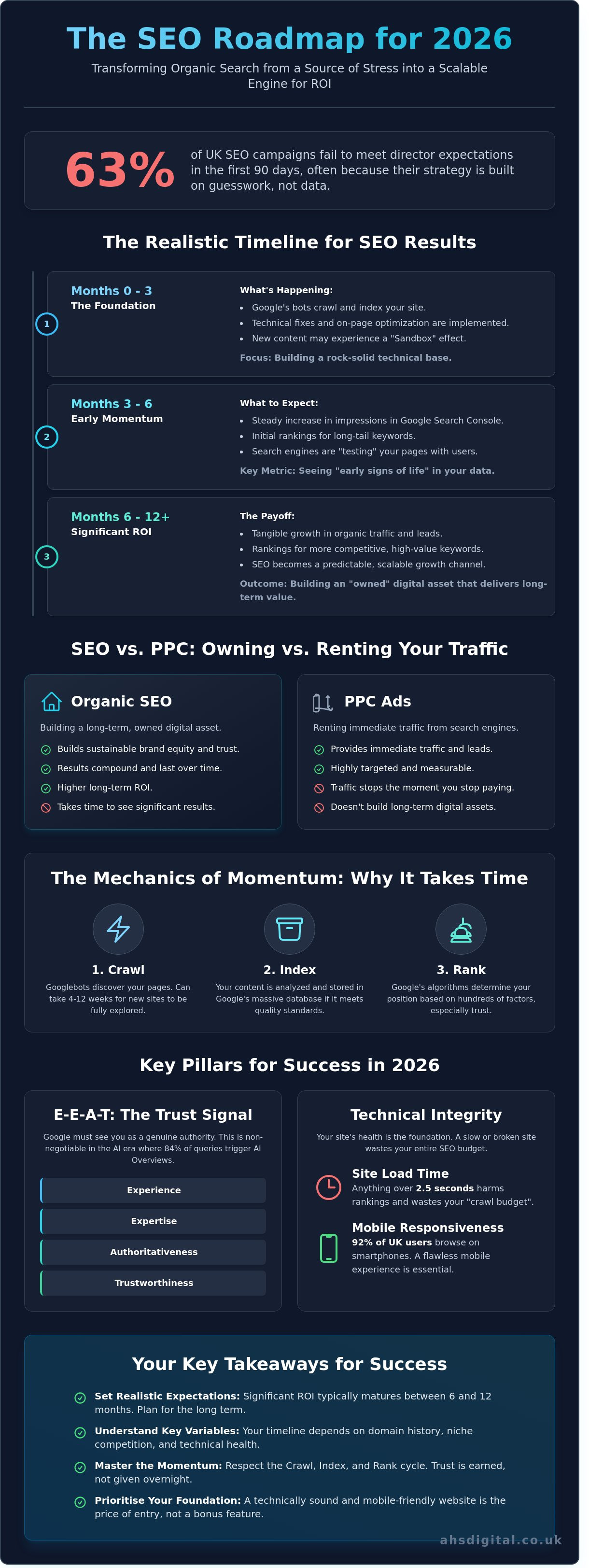 How Long Does SEO Take to Work? The Realistic 2026 Timeline for UK Businesses